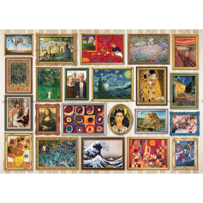 Bilde av Kunst: Collage, 1000 brikker