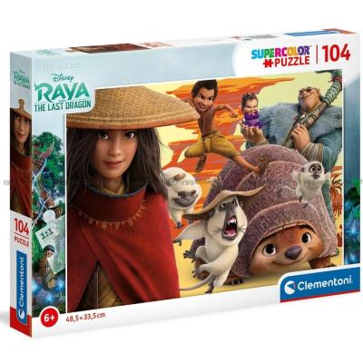 Disney: Raya og den siste dragen, 104 brikker