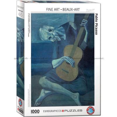 Picasso: The Old Guitarist, 1000 brikker