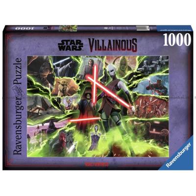 Star Wars skurker: Asajj Ventress, 1000 brikker