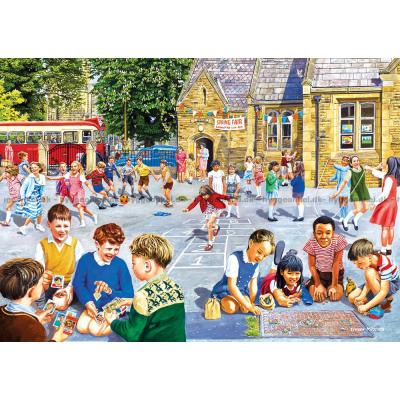Bilde av T. Mitchell: Skole livet, 4x500 brikker