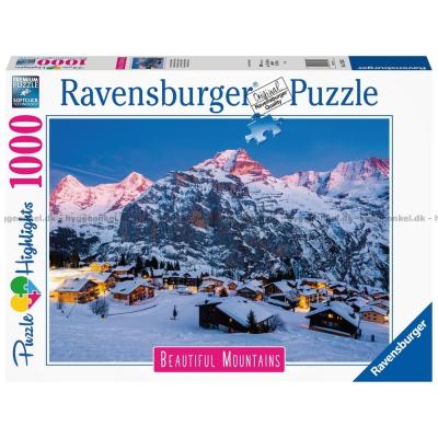 Sveits: Bernese Oberland, 1000 brikker