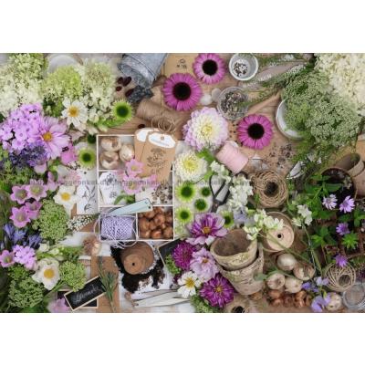 Bilde av Blomsterbordet, 1000 brikker