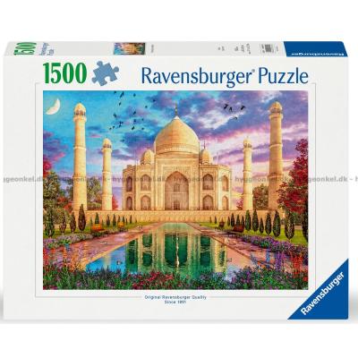 Taj Mahal - India, 1500 brikker