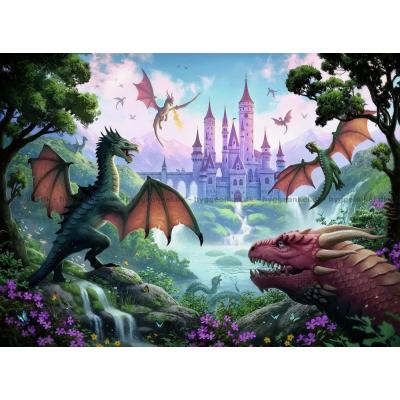 Bilde av Dragenes land, 300 brikker
