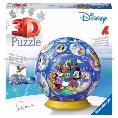 3D Ball: Klassisk Disney, 72 brikker