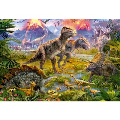 Bilde av Dinosaurer, 500 brikker