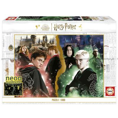 Harry Potter og Malfoy - Lyser i mørket, 1000 brikker