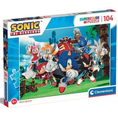 Sonic: I full fart, 104 brikker