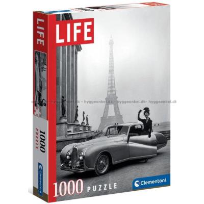 LIFE: Paris - Svart-hvitt, 1000 brikker