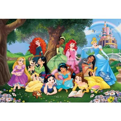 Bilde av Disney-prinsesser slapper av, 104 brikker