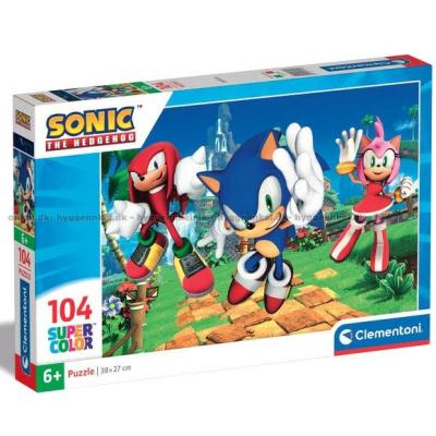 Sonic the hedgehog og vennene hans, 104 brikker