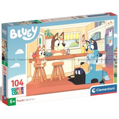 Bluey: På kjøkkenet, 104 brikker