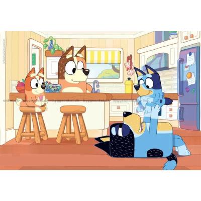 Bluey: På kjøkkenet, 104 brikker
