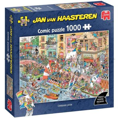 Fargerik parade, 1000 brikker