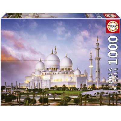 Sheikh Zayed moské, Abu Dhabi, 1000 brikker