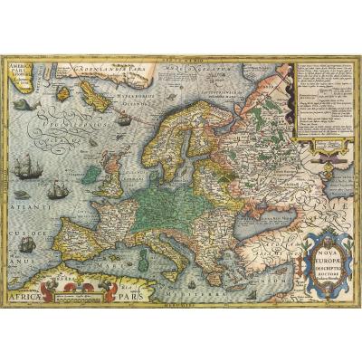 Bilde av Kart over hele Europa, 1000 brikker