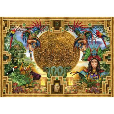 Bilde av Marchetti: Aztekerne og Mayakulturen, 2000 brikker