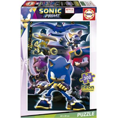 Sonic: Prime - Lyser i mørket, 300 brikker