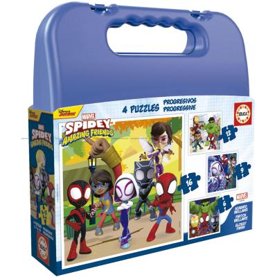 Marvel: Spidey og hans fantastiske venner, 4-i-1, 6 brikker