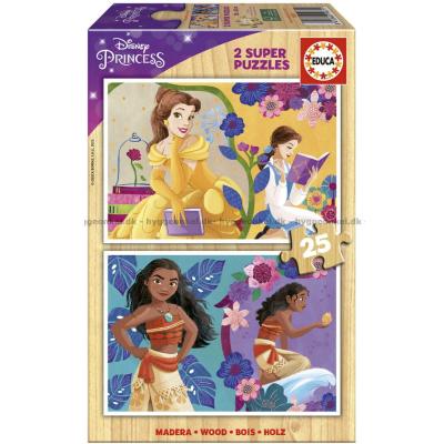 Disney-prinsesser, 2x25 brikker