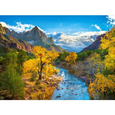 Bilde av USA: Høst i Zion National Park, 3000 brikker