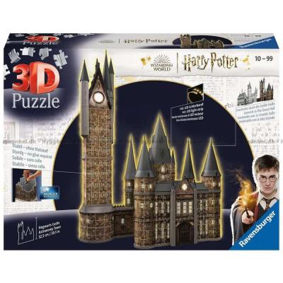 3D: Harry Potter: Galtvort - Astronomitårnet - Natt, 540 brikker