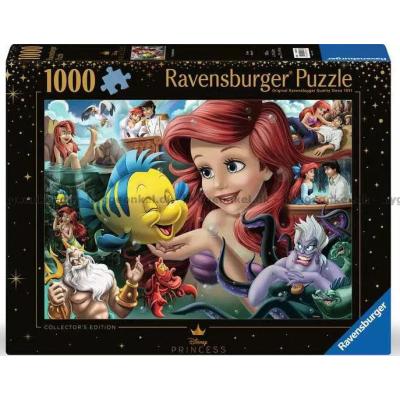 Disney-prinsesser: Ariel, 1000 brikker
