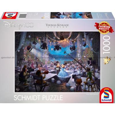 Disney: Kinkade - Gallafest, 1000 brikker