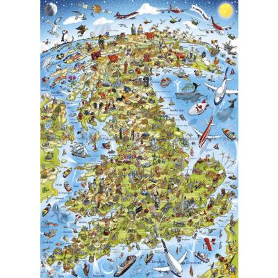 Bilde av Braun: Storbritannia, 1000 brikker