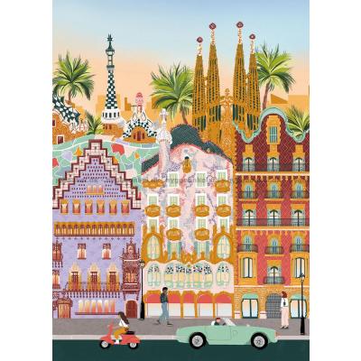 Bilde av Barcelona, 1000 brikker