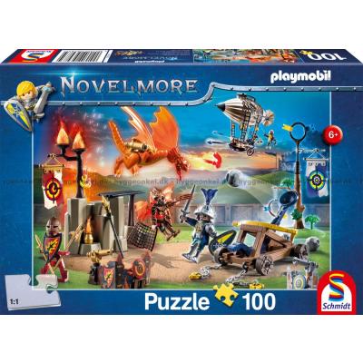 Playmobil: Novelmore - Dragen og ridderne, 100 brikker
