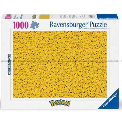 Pokemon: Pikachu, 1000 brikker