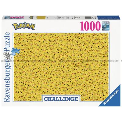 Pokemon: Pikachu, 1000 brikker