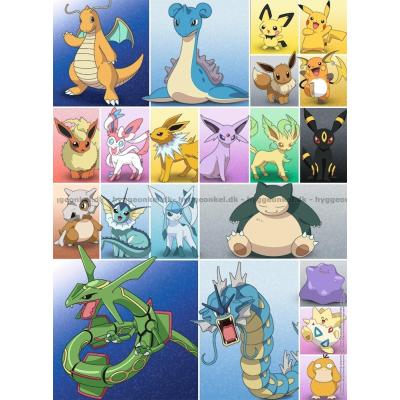 Bilde av Pokemon, 2x500 brikker