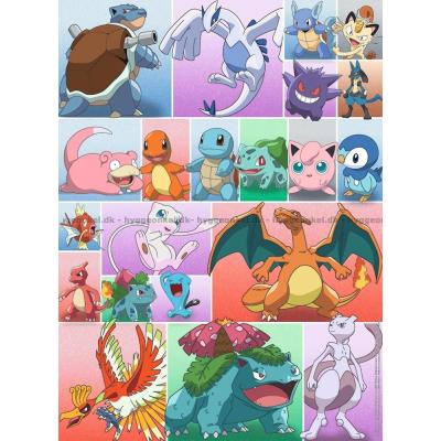 Bilde av Pokemon, 2x500 brikker