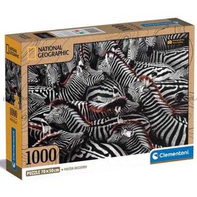 National Geographic: Sebraer, 1000 brikker