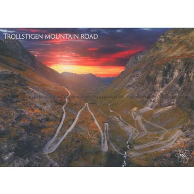 Trollstigen, 1000 brikker