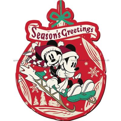Bilde av Disney: Mikke og Minni Jul - Formet motiv, 160 brikker