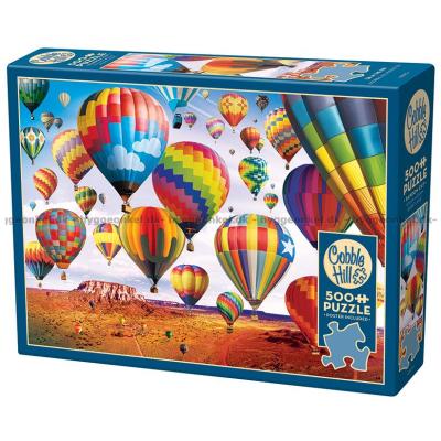 Fargerike ballonger, 500 brikker