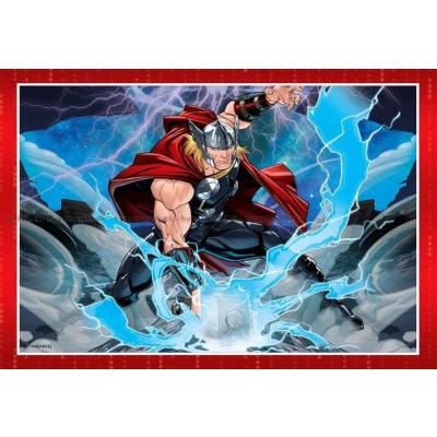Bilde av Marvel: Avengers heltene, 4-i-1, 12 brikker