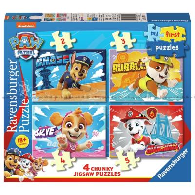 Paw Patrol, 4-i-1, 2 brikker