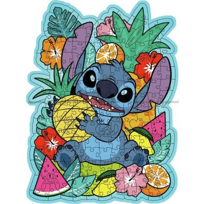 Bilde av Disney: Stitch - Formet motiv - Trepuslespill, 150 brikker