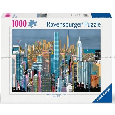 Utsikt over New York, 1000 brikker