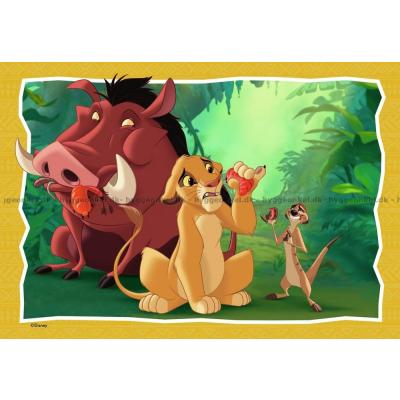 Bilde av Disney: Løvenes konge, 2x24 brikker