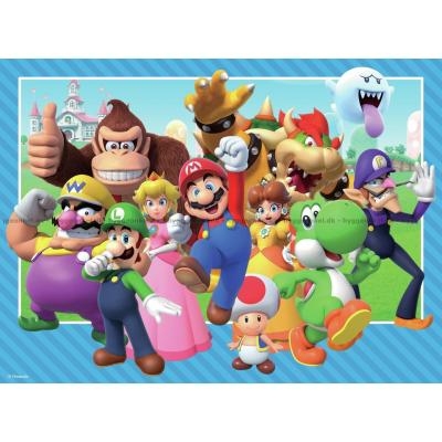 Bilde av Super Mario: Mario og vennene hans, 100 brikker