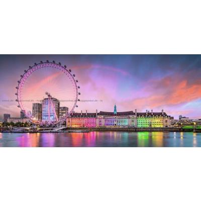 Bilde av Hefele: London i kveldslys - Panorama, 2000 brikker