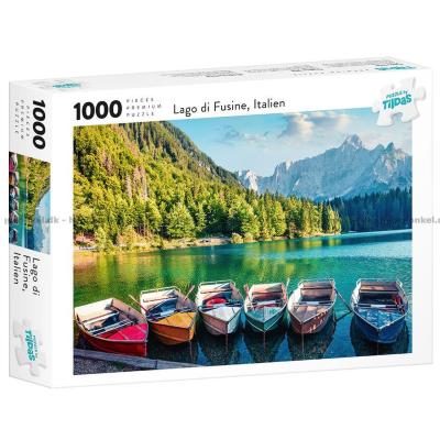 Italia: Laghi di Fusine, 1000 brikker