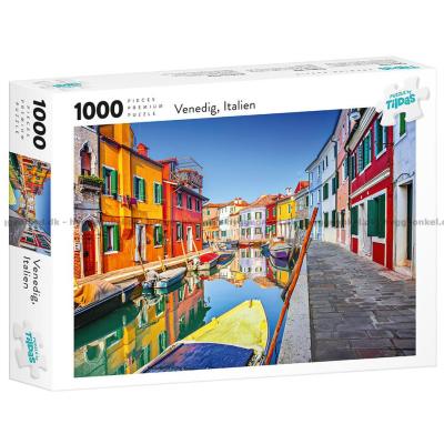 Italia: Venezia - Burano, 1000 brikker