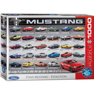 Mustangbiler, 1000 brikker